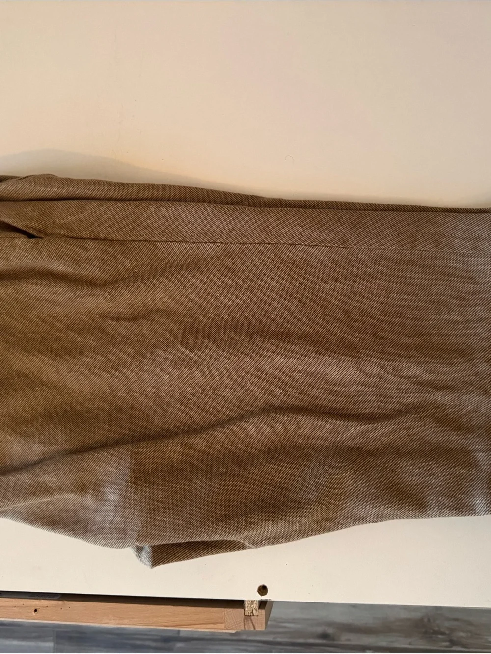 J.Crew Ludlow Men’s Brown Linen Suit 46R W40 L32 + Garment Bag